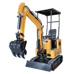 1 Ton Mini Excavator Factory - OEM Rubber Track Backhoe Supplier