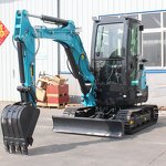 1 Ton Mini Excavator Factory - OEM Used Farm Digger Supplier