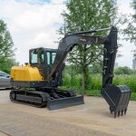 8 Ton Mini Excavator Factory - OEM Kubota Engine Crawler Digger