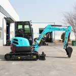 1 Ton Mini Excavator Factory - OEM Used Farm Digger Supplier