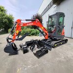 3.5 Ton Farm Excavator Factory - EPA Engine Crawler Digger Supplier
