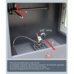 Flammability Tester Manufacturer - ISO 11925 45° Burner