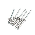 Aluminium Blind Rivet Factory - OEM Din 7337 Dome Head Rivet