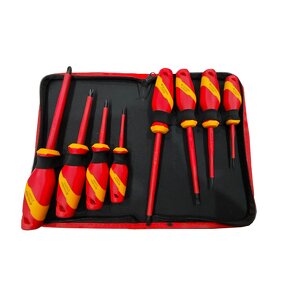 VDE Insulated Screwdriver Set Factory - OEM 8pcs Carbon Steel Set