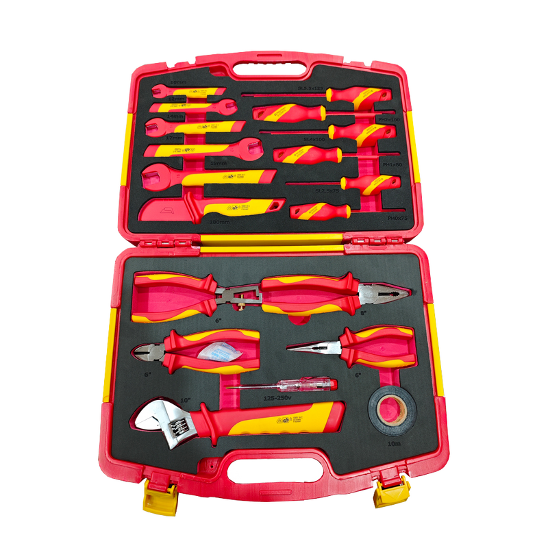 VDE Insulated Tool Set Factory - OEM 19-Piece Hand Tool Set