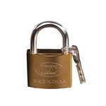 Furniture Lock Factory - OEM Brass Plated Iron Padlock