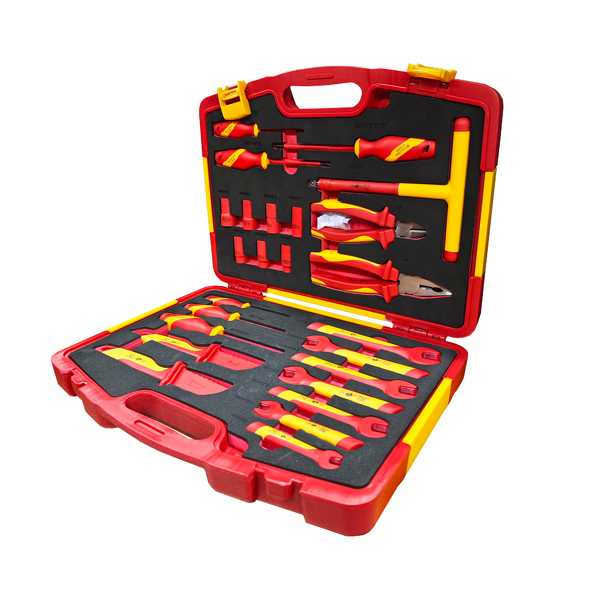 VDE Insulated Tool Set Factory - OEM 25-Piece Ratchet Set