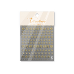Nail Stickers Factory - OEM 3D French Style Gold Foil Stickers