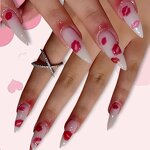Nail Tips Factory - OEM Soft Gel Floral Design Tips