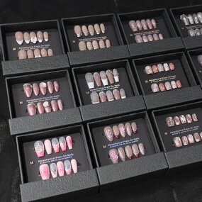 Press-On Nail Tips Factory - OEM Coffin Square False Nails