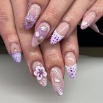 Nail Tips Factory - OEM Soft Gel Floral Design Tips