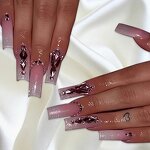 Acrylic Nail Tips Factory - OEM French Coffin Model Tips