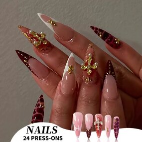 Press-On Nails Manufacturer - OEM ABS Diamond Nail Art