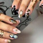 Nail Art Press-Ons Factory - OEM ABS Flash Diamond Nails