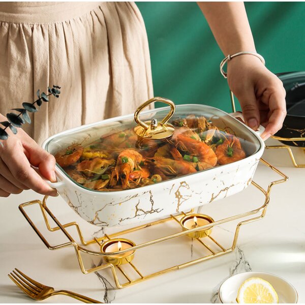 Ceramic Cookware Factory - OEM Custom Restaurant Food Warmer