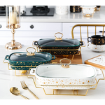 Food Warmer Factory - OEM Multi-function Glass Chafing Dish