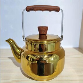 Water Kettle Factory - OEM Portable 410 Stainless Steel Kettle