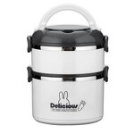 Insulated Lunch Box Factory - OEM 3 Compartment Take Out Container