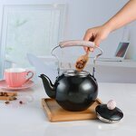 Stainless Steel Teapot Factory - OEM Turkish Teapot with Infuser