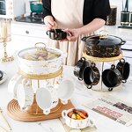 Ceramic Soup Bowl Factory - OEM Kitchenware Soup Pot with Lid