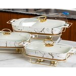 Chafing Dish Buffet Set Factory - OEM 1L-2.5L Fancy Lid Set