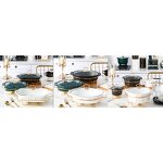 Ceramic Chafing Dish Factory - OEM Wedding Party Buffet Set