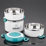 Lunch Box Factory - OEM 3 Layer Food Container with Handle