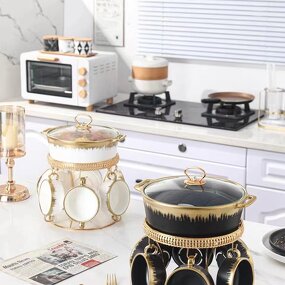 Ceramic Tableware Factory - OEM Luxury Stainless Steel Food Warmer