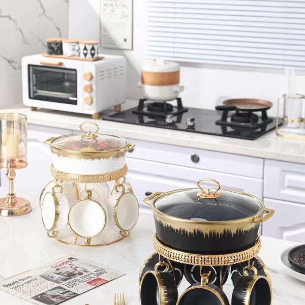 Ceramic Tableware Factory - OEM Luxury Stainless Steel Food Warmer