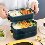 Airtight Food Container Factory - OEM Dual Purpose Lunch Box