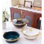 Glass Chafing Dish Factory - OEM Food Container with Glass Lid