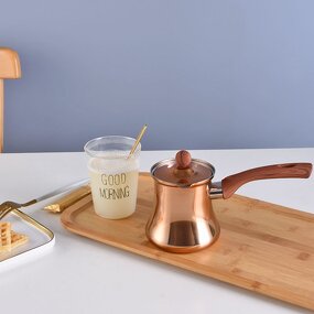 Turkish Coffee Pot Factory - OEM White Stainless Steel Coffee Pot