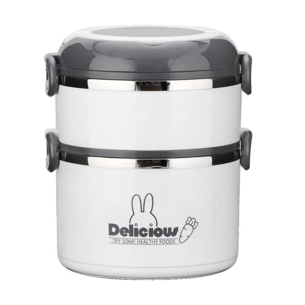 Lunch Box Factory - OEM 3 Layer Food Container with Handle