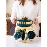 Ceramic Soup Bowl Factory - OEM Kitchenware Soup Pot with Lid