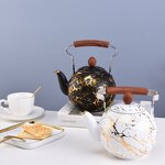 Stainless Steel Tea Pot Factory - OEM 1000ml Portable Tea Pot