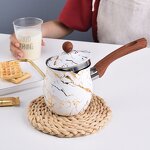 Por Over Coffee Pot Factory - OEM Handmade Ceramic Soup Pot