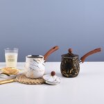 Por Over Coffee Pot Factory - OEM Handmade Ceramic Soup Pot