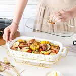 Ceramic Tableware Factory - OEM Luxury Stainless Steel Food Warmer