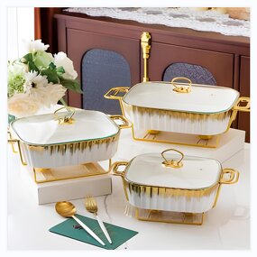 Ceramic Dishes Factory - OEM Food Storage Rectangle Dishes