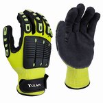 Impact Resistant Gloves Factory - OEM TPR Sandy Nitrile Safety