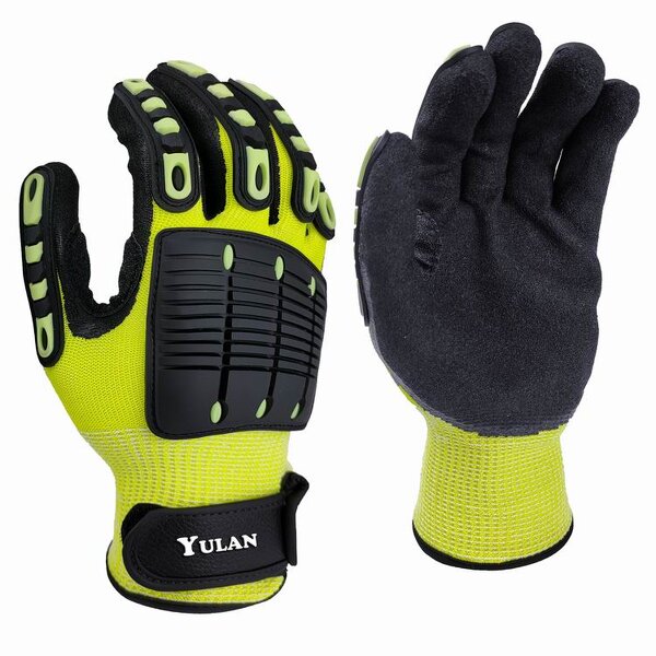 Impact Resistant Gloves Factory - OEM TPR Sandy Nitrile Safety