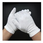 Touch Screen Gloves Factory - OEM White Cotton Ceremony Gloves