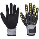 Anti Impact Gloves Factory - OEM Oilfield Mining Safety Gloves