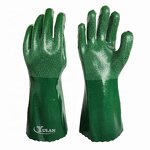 PVC Gloves Factory - OEM 30cm Long Industrial Chemical Glove