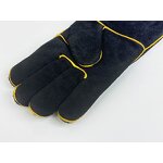 Heat Resistant Gloves Factory - OEM Silver Kitchen BBQ Gloves