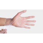 Synthetic Gloves Factory - OEM Disposable Blue Nitrile Vinyl