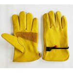 Drivers Gloves Factory - OEM Cowhide Leather Cold Resistant Lining