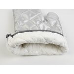 Heat Resistant Gloves Factory - OEM Silver Coating Oven Mitts