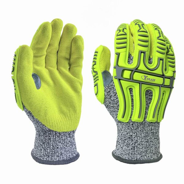 Anti Impact Gloves Factory - OEM Heavy Duty TPR Cut Resistant