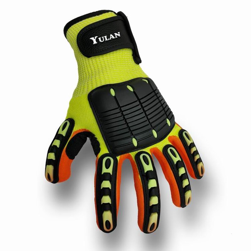 Work Gloves Factory - OEM Anti Oil Gas Impact Protection Gloves